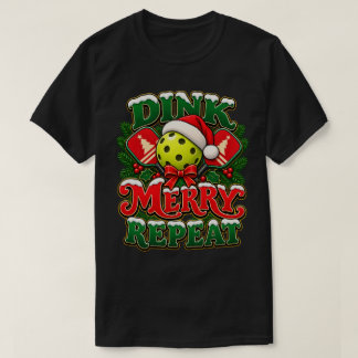 Weihnachts-Pickleball-Shirt | Dink Froehlich Wiede T-Shirt