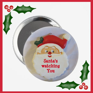 Weihnachts-Pinback Button