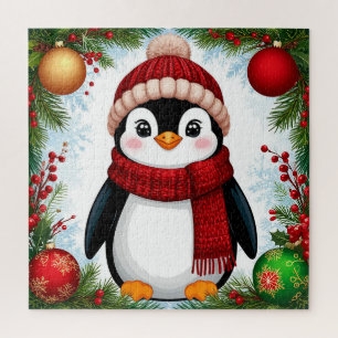 Weihnachts-Pinguin-Rätsel für Kinder und Familiens Puzzle