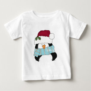 Weihnachts-Pinguin-Shirts und Geschenke Baby T-shirt