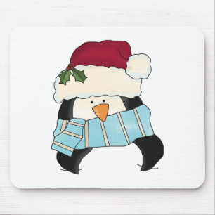 Weihnachts-Pinguin-Shirts und Geschenke Mousepad