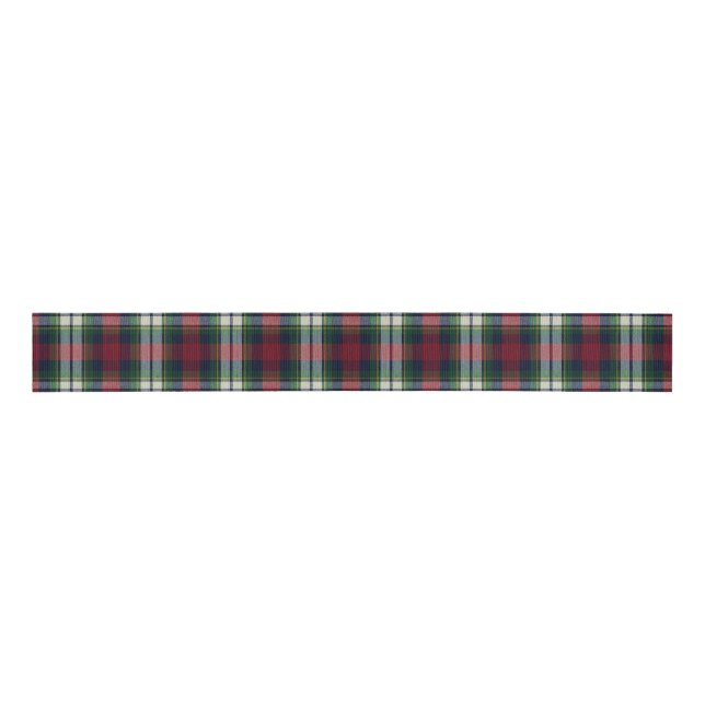 Weihnachts-Plaid im Prepper-Stil  Ripsband (Vorderseite)