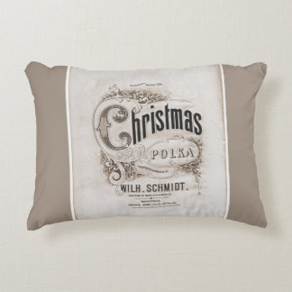 Weihnachts-Polka-Kissen Dekokissen