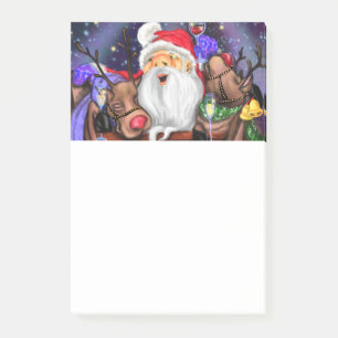 Weihnachts Post es Notizen Weihnachtsmann und Rent