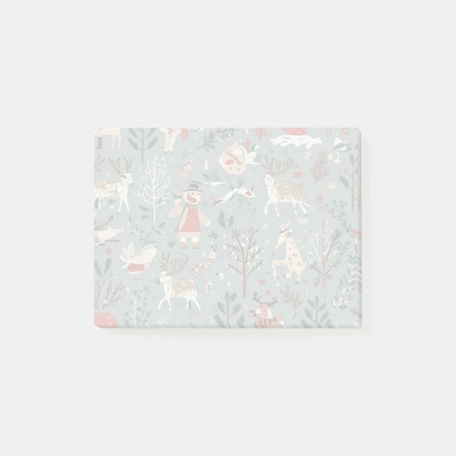 Weihnachts Post-it Klebezettel (Vorderseite)