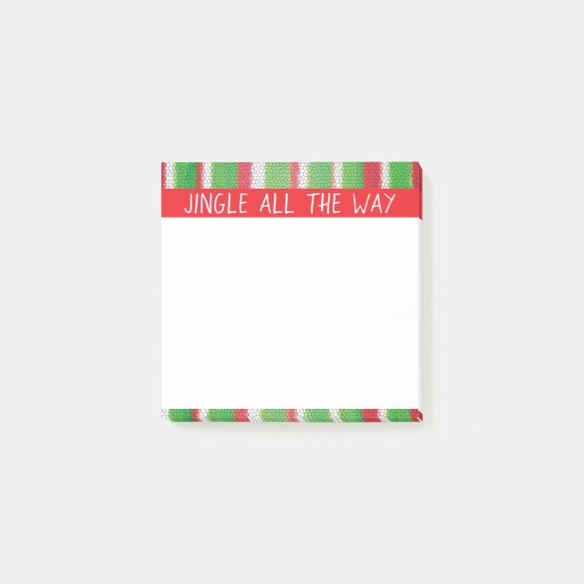 Weihnachts-Post-It® Notizen (Vorderseite)