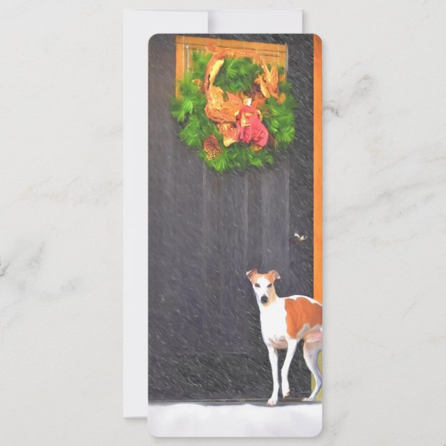 Weihnachts-Postkarte Feiertagskarte (Vorderseite)