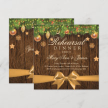 Weihnachts-Probe Abendessen Gold-Dekoration