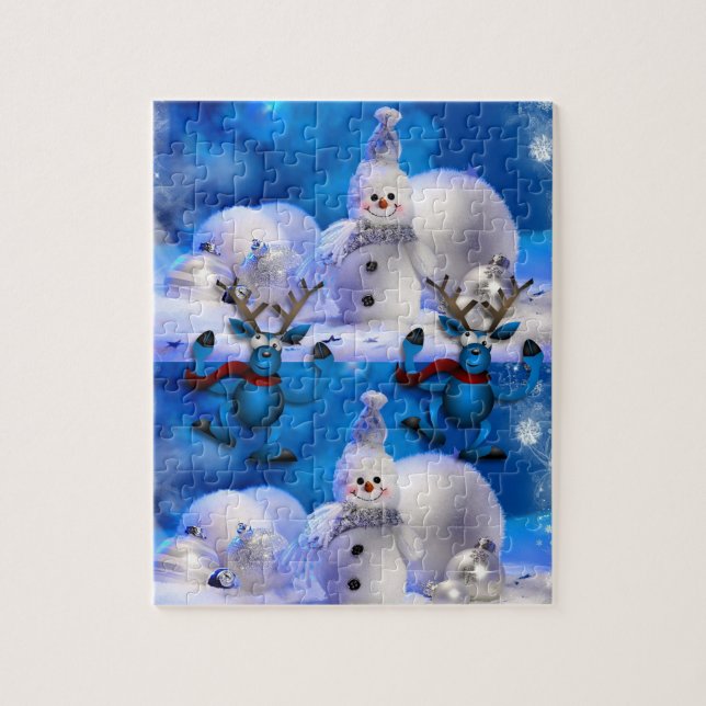 Weihnachts-Puzzle Puzzle (Vertikal)