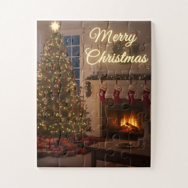 Weihnachts-Puzzleset 1 Puzzle (Vertikal)