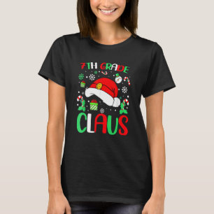 Weihnachts-Pyjamas Weihnachtsmann Xmas 7. Klasse C T-Shirt
