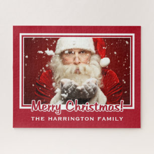 Weihnachts-Rätsel: Ihr FOTO individuelle Name Puzzle