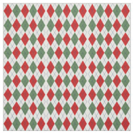 Weihnachts-Raute Stoff