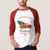 Weihnachts-Red-Truck-Familie Wiedersehen Custom Ma