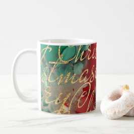 Weihnachts Reds Grüntöne Golds 11 oz. Kaffeetasse