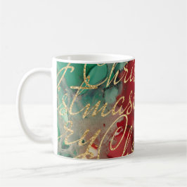Weihnachts Reds Grüntöne Golds 11 oz. Kaffeetasse