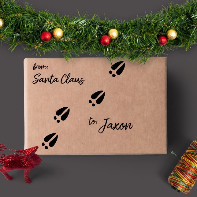 Weihnachts-Reindeer-Hoofprint Permastempel (Von Creator hochgeladen)