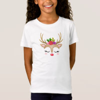 Weihnachts-Rentier-T - Shirt