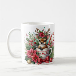Weihnachts-Rentier-Tasse Kaffeetasse