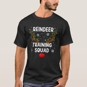 Weihnachts-Rentier-Trainingsplatz Te T-Shirt