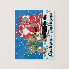 Weihnachts-Rentiere Puzzle