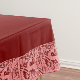 Weihnachts-Rentierlace 60" x 104" Tischdecke