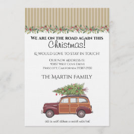 Weihnachts-Retro-Kombi Einladung