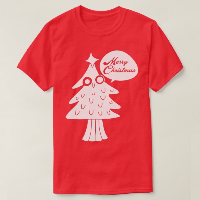 Weihnachts Retro Vintage Halloween Bienen Geister  T-Shirt (Design vorne)