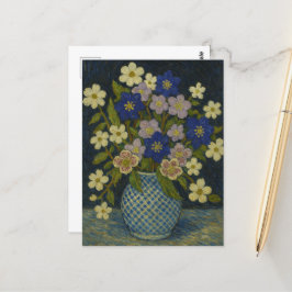 Weihnachts-Rose, Dogwood und Hepatica Postcard Postkarte