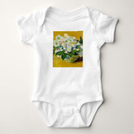 Weihnachts-Rose (von Claude Monet) Baby Strampler