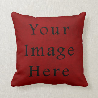 Weihnachts-Rot-Pergamentpapier im Vintage-Stil Kissen