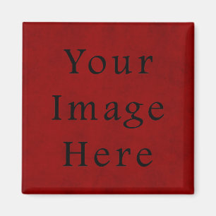 Weihnachts-Rot-Pergamentpapier im Vintage-Stil Magnet