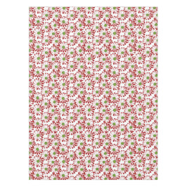 Weihnachts Rot und Grün Daisy Blumenmuster Tischdecke