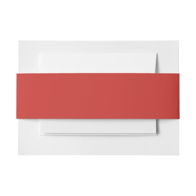 Weihnachts Rote Farbe Einladungsbanderole (Vorderseite Beispiel)