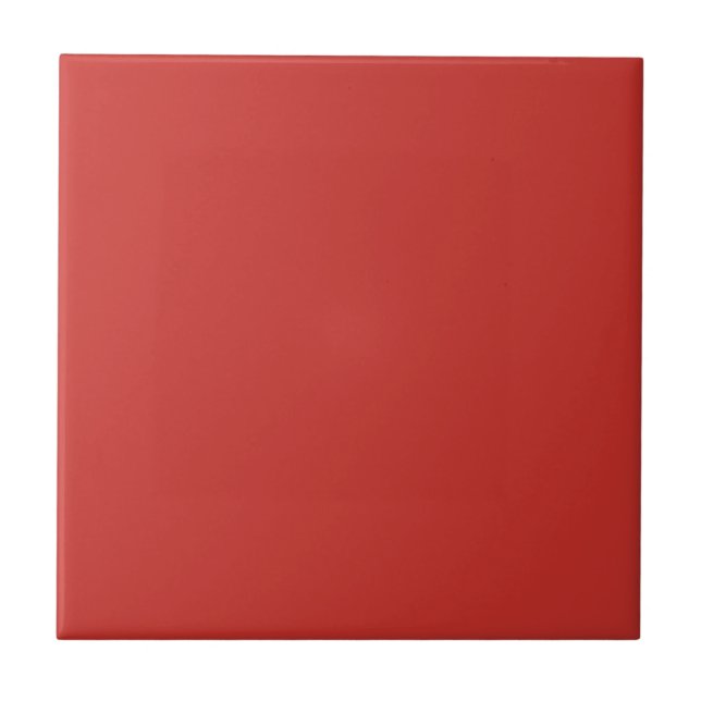 Weihnachts Rote Farbe Fliese (Vorderseite)