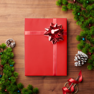Weihnachts Rote Farbe Geschenkpapier