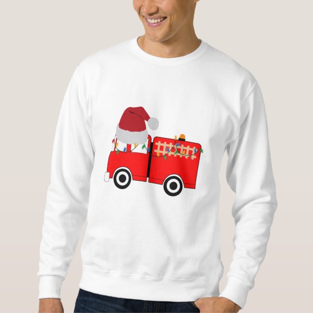 Weihnachts-Rottruck Sweatshirt (Vorderseite)
