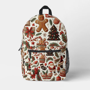 Weihnachts-Rucksack Bedruckter Rucksack