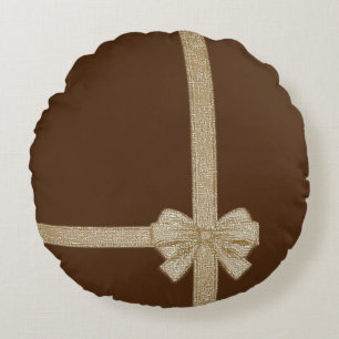 Weihnachts-Rundkissen Rundes Kissen