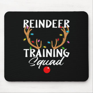 Weihnachts-Running-Rentier-Runner-Training Squad T Mousepad