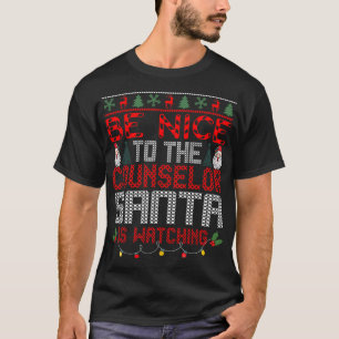 Weihnachts-Santa-Claus-Betreuer-Geschenk T-Shirt