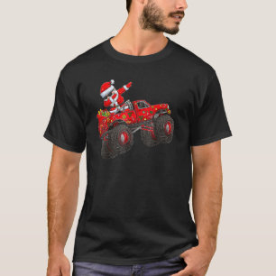 Weihnachts-Santa-Claus-fährt auf Monster-Truck-Jun T-Shirt