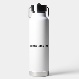 Weihnachts Santa Fitnessstudio Trinkflasche
