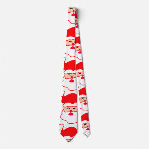 Weihnachts-Santa-Muster Krawatte