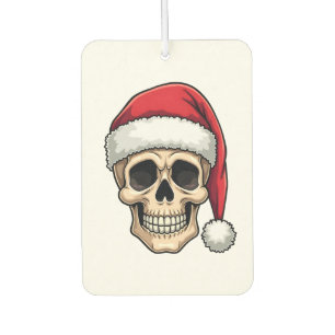 Weihnachts-Schädel-Lustiger-Santa-XMES-Männer-Frau Autolufterfrischer