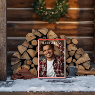 Weihnachts-Schatz-Magazin-Cover-Weihnachtskarte Feiertagskarte