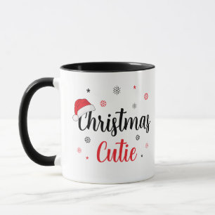 Weihnachts-Schatz Santa-Hut Moderne Schrift Tasse