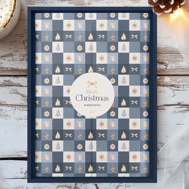 Weihnachts-Scheckmuster Seidenpapier (Von Creator hochgeladen)