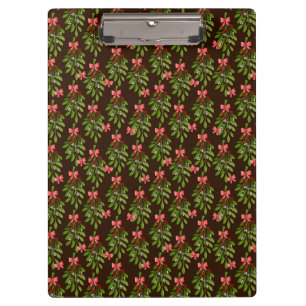 Weihnachts-Schleifen - Zwischenablage Klemmbrett