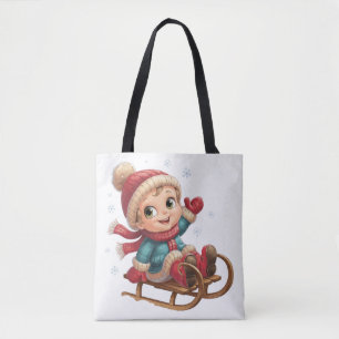 Weihnachts Schlittenfahrt mit Adorable Winter Chil